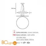 Подвесной светильник Linea Light WAVE 7462 - Схема