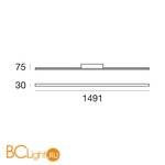 Настенный светильник Linea Light Xilema 7767 - Схема