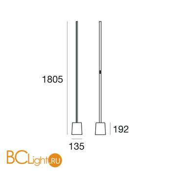 Торшер Linea Light Xilema 7771 - Схема