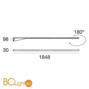 Настенный светильник Linea Light Xilema 7775 - Схема