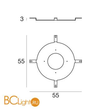 Крепежная скоба Light 14100 - Схема