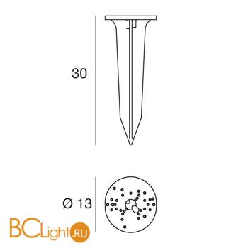 Стойка Linea Light 14931 - Схема