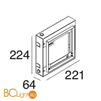 Монтажный корпус Linea Light 60837 - Схема