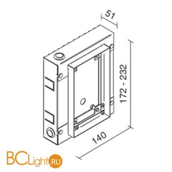 Монтажный корпус Linea Light 61270 - Схема