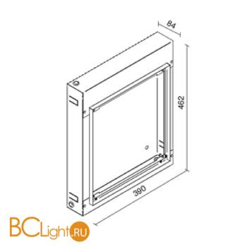 Монтажный корпус Linea Light 61290 - Схема