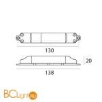 Драйвер Linea Light 89144 - Схема