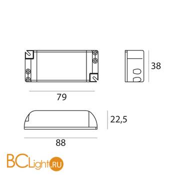 Драйвер Linea Light 99243 - Схема