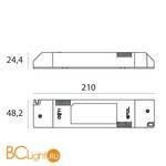 Драйвер Linea Light 99344 - Схема
