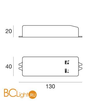 Драйвер Linea Light KIT72 - Схема