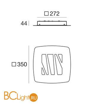 Потолочный светильник Linea Light Zebra 8247 - Схема