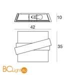Потолочный светильник Linea Light Zig Zag 7402 - Схема