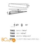 Настенный светильник Linea Light Zig zag 7002 - Схема