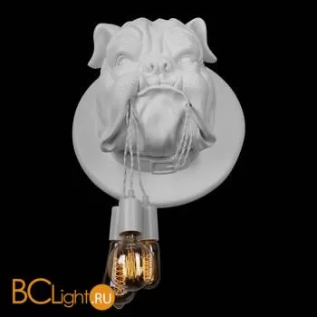 Настенный светильник LOFT IT bulldog 10177 White - Фото 2