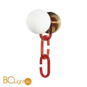 Бра LOFT IT Chain 10128W Red - Фото 1