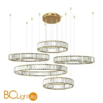 Подвесной светильник LOFT IT crystal ring 10135/5 Gold