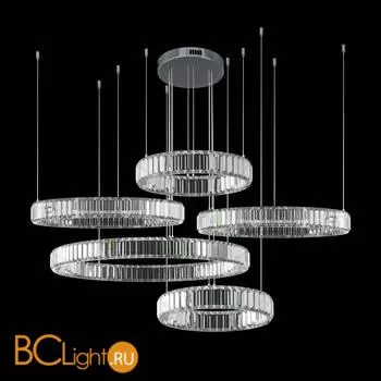 Подвесной светильник LOFT IT crystal ring 10135/5 Chrome - Фото 0