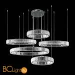 Подвесной светильник LOFT IT crystal ring 10135/5 Chrome - Фото 0