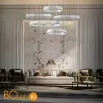 Подвесной светильник LOFT IT crystal ring 10135/5 Chrome - Фото 1