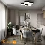 Потолочный светильник LOFT IT drum 10218 Black - Фото 5