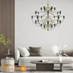 10196/1000 Gold Подвесной светильник LOFT IT Gino - Фото 3