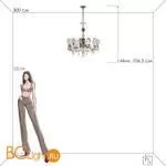 10203/10 White Подвесной светильник LOFT IT Grace - Фото 6