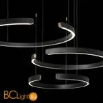 Подвесной светильник LOFT IT Ring 10025/3 Black - Фото 2