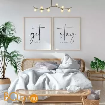 Подвесной светильник LOFT IT sakura 10212/8L White - Фото 3