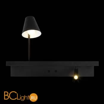 Настенный светильник LOFT IT shelf 10216/2W Black - Фото 2