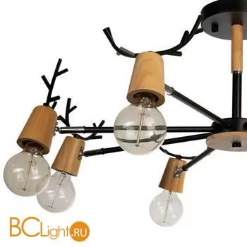 Люстра LOFT IT Sven 10024/8 Black - Фото 1