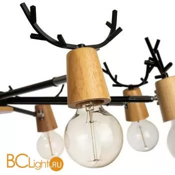 Люстра LOFT IT Sven 10024/8 Black - Фото 3