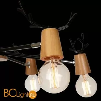 Люстра LOFT IT Sven 10024/6 Black - Фото 2