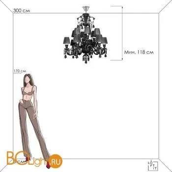 10210/12 Black Подвесной светильник LOFT IT Zenith - Фото 2