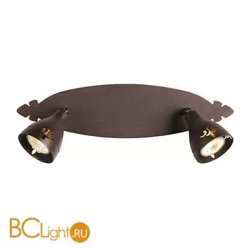 Cпот (точечный светильник) Luce Solara 1011/2A Brown