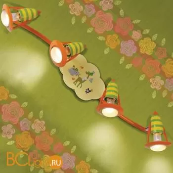 Cпот (точечный светильник) Luce Solara 1026/4PA Africa