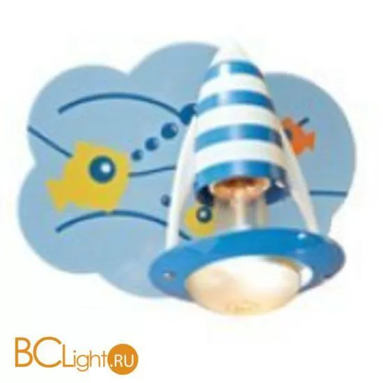 Cпот (точечный светильник) Luce Solara 1028/1PA Fish