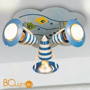 Cпот (точечный светильник) Luce Solara 1028/3PA Fish