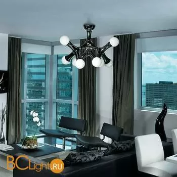 Потолочная люстра Luce Solara 2002/9PL Black