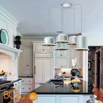 Подвесной светильник Luce Solara 2006/5S White/Gold