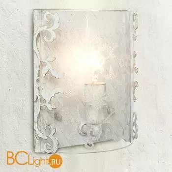 Настенный светильник Luce Solara 5020/1A White brush gold