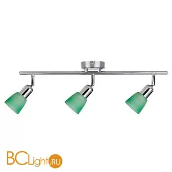 Cпот (точечный светильник) Luce Solara 5043/3PA Chrome/green
