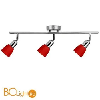 Cпот (точечный светильник) Luce Solara 5044/3PA Chrome/red