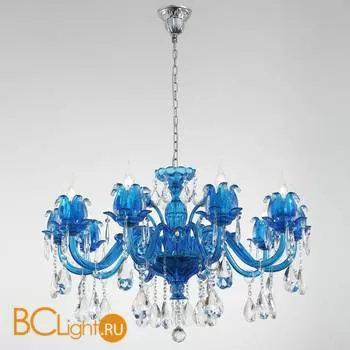 Люстра Lucia Tucci Ashanti 1250.10 blu - Фото 0