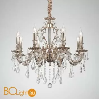 Люстра Lucia Tucci Barletta 1730.8 coffe gold