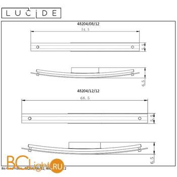 Настенно-потолочный светильник Lucide Boaz 48204/08/12 - Схема