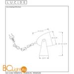 Настольная лампа Lucide Chago 45564/01/36 - Схема