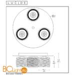Потолочный светильник Lucide Eryn 70184/03/11 - Схема