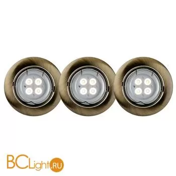 Встраиваемый спот (точечный светильник) Lucide Focus 11001/12/03