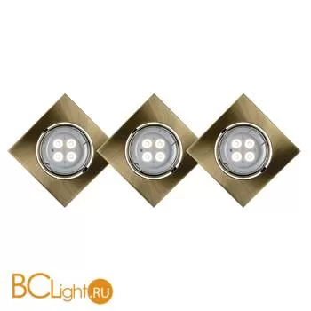 Встраиваемый спот (точечный светильник) Lucide Focus 11002/12/03