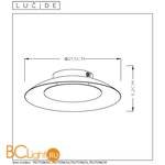 Потолочный светильник Lucide Foskal 79177/06/30 - Схема