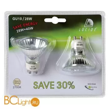 Лампа Lucide GU10 28W 220V 2700K 50222/28/60